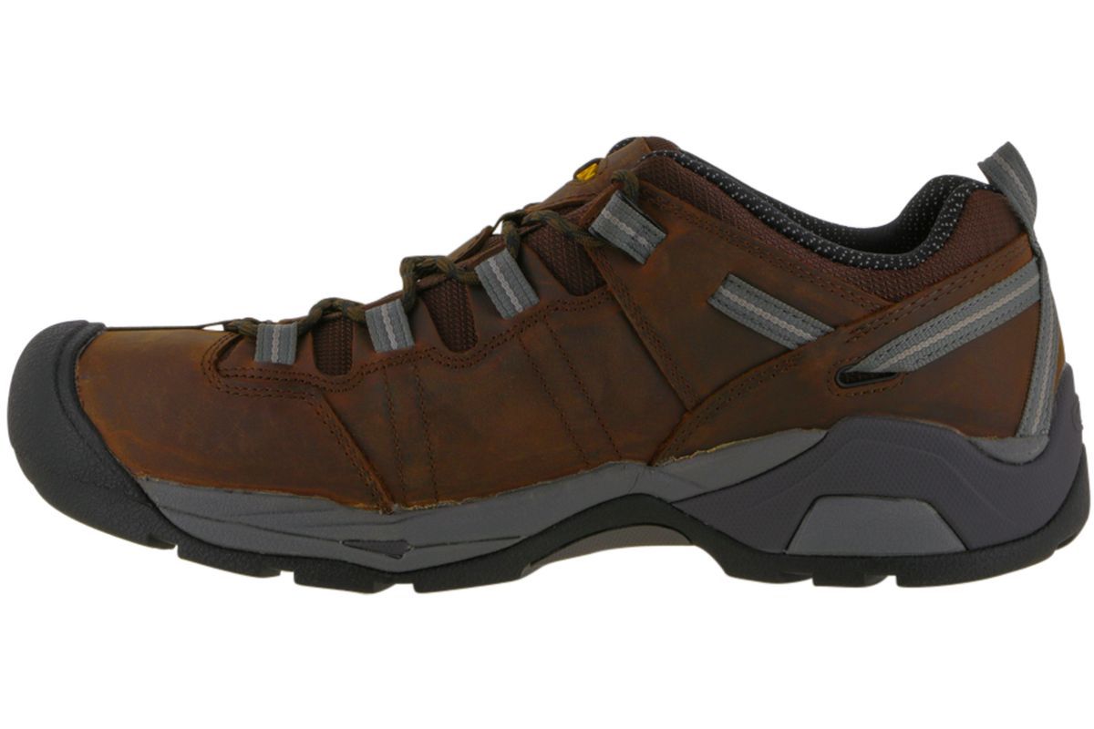 Keen Utility Detroit XT Steel Toe ESD Shoe Brown – 2BigFeet