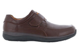 Propet Parker Velcro Shoe Brown