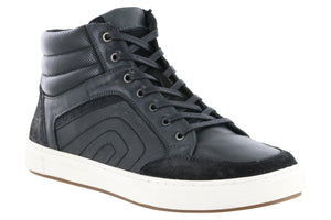 Propet Kenton High Top Casual Sneaker Black
