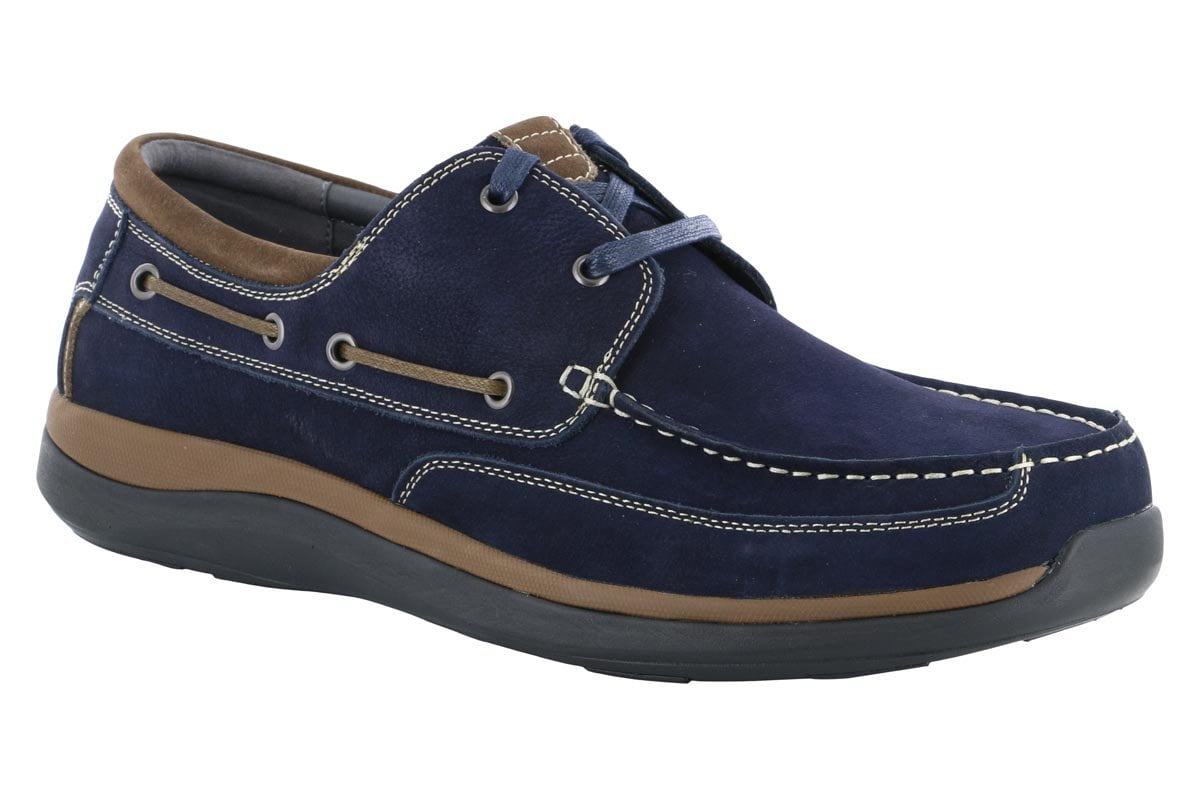 Propet Pomeroy Boat Shoe Navy