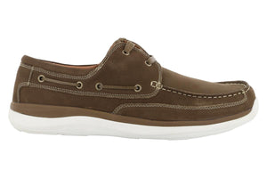 Propet Pomeroy Boat Shoe Timber