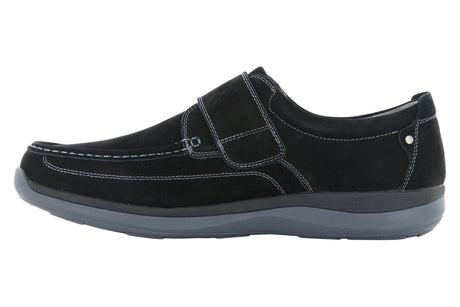 Propet Porter Velcro Strap Shoe Black