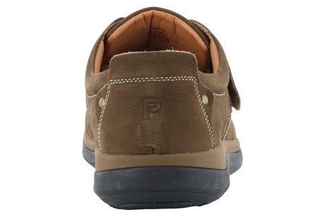 Propet Porter Velcro Strap Shoe Timber