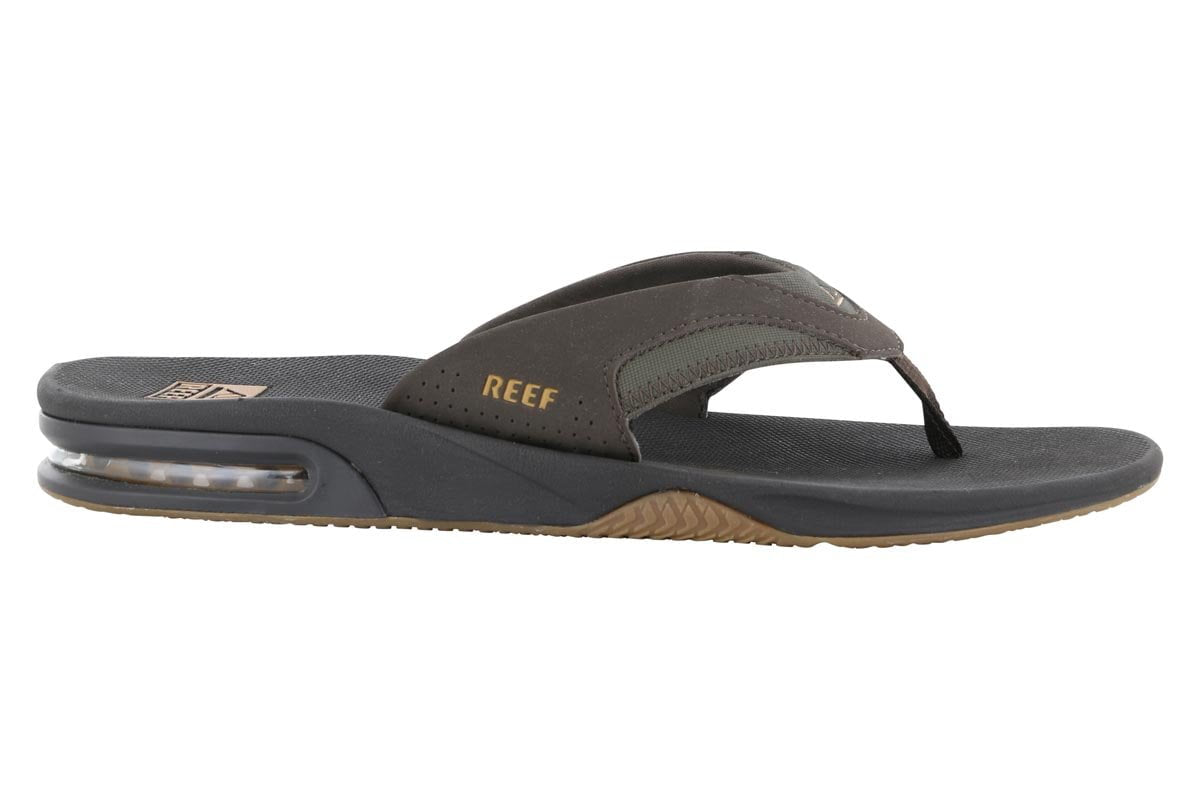 Reef Fanning Bottle Opener Flip Flop Brown – 2BigFeet