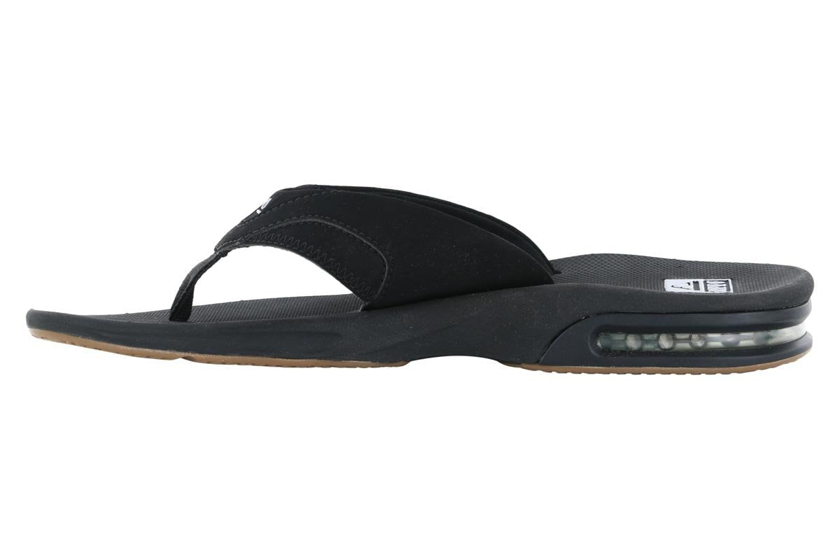 Reef Fanning Bottle Opener Flip Flop Black – 2BigFeet