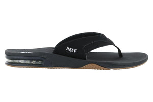 Reef Fanning Bottle Opener Flip Flop Black