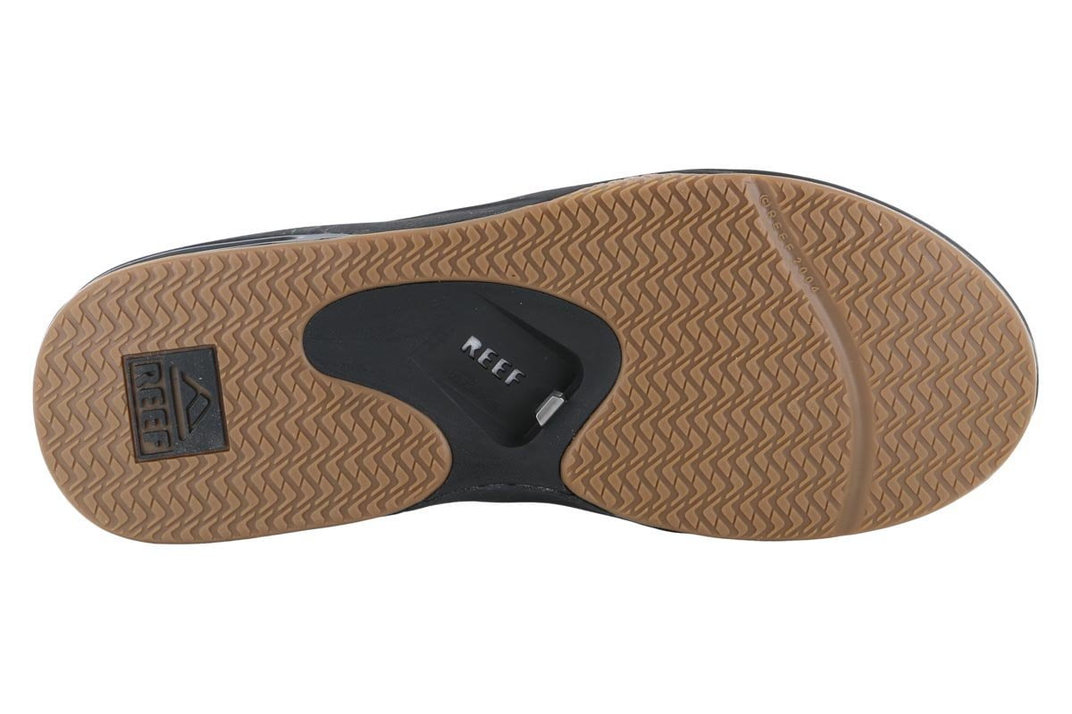 Reef Fanning Bottle Flip Flop Black - 2BigFeet